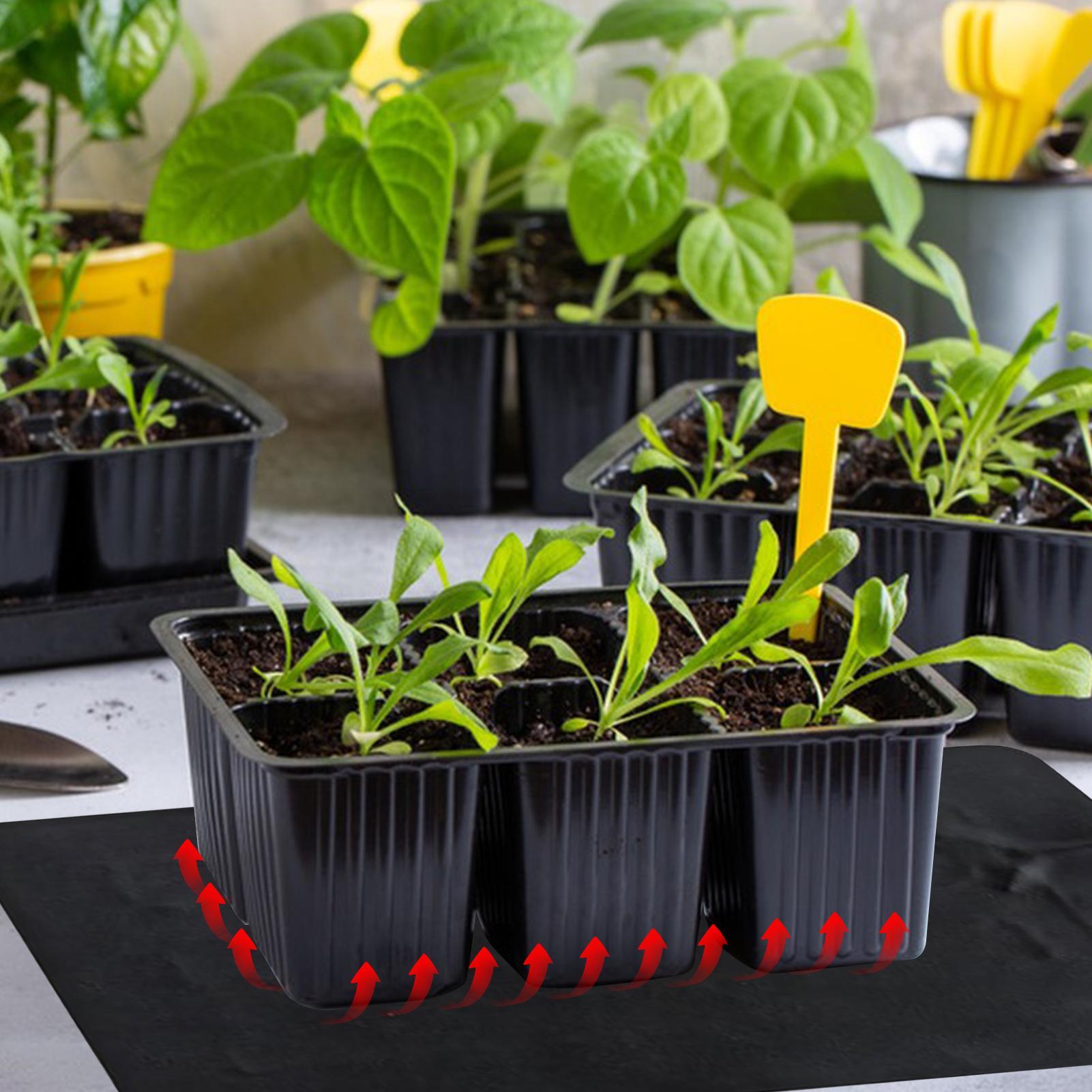 Heat Mat Seedling - 8.5W苗用ヒートマット 5V 2A 植物種子発芽促進保温パッド 植物花野菜冬用防寒ヒートマット