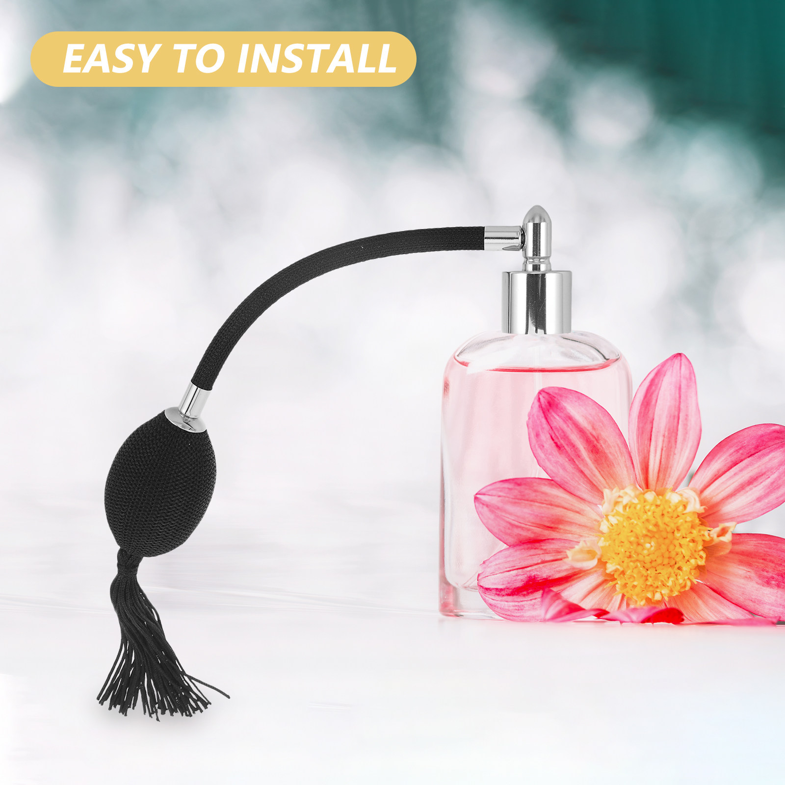 香水キャップ交換用エアバッグスプレーノズル付き18mmボトル - Misting Bottle Fine のレビューと価格