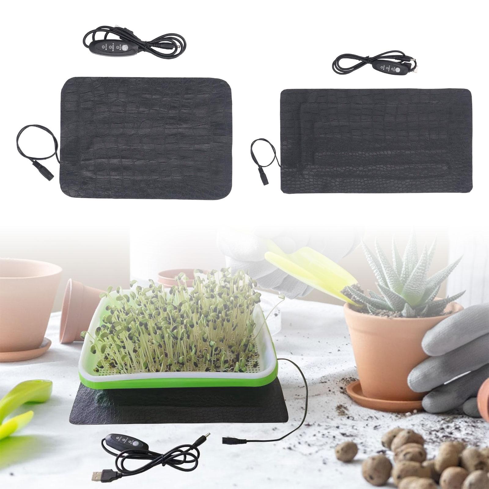 苗床用ヒートマット 室内植物育成 水耕栽培用ヒートパッド 家 - Heat Mat Seedling のレビューと価格
