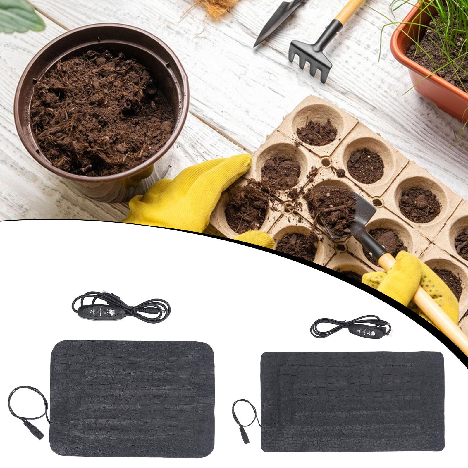 苗床用ヒートマット 室内植物育成 水耕栽培用ヒートパッド 家 - Heat Mat Seedling のレビューと価格