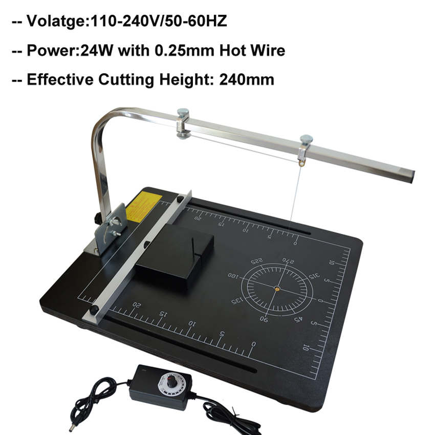 24W温度調節可能なDIYクラフト発泡スチロール切断機XPS - Cutting Board Foam のレビューと価格