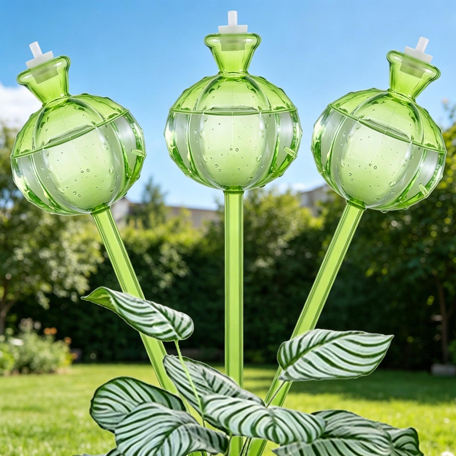 自動給水グローブ 3個入り スローリリース バケーションケア - Self Watering Insert のレビューと価格
