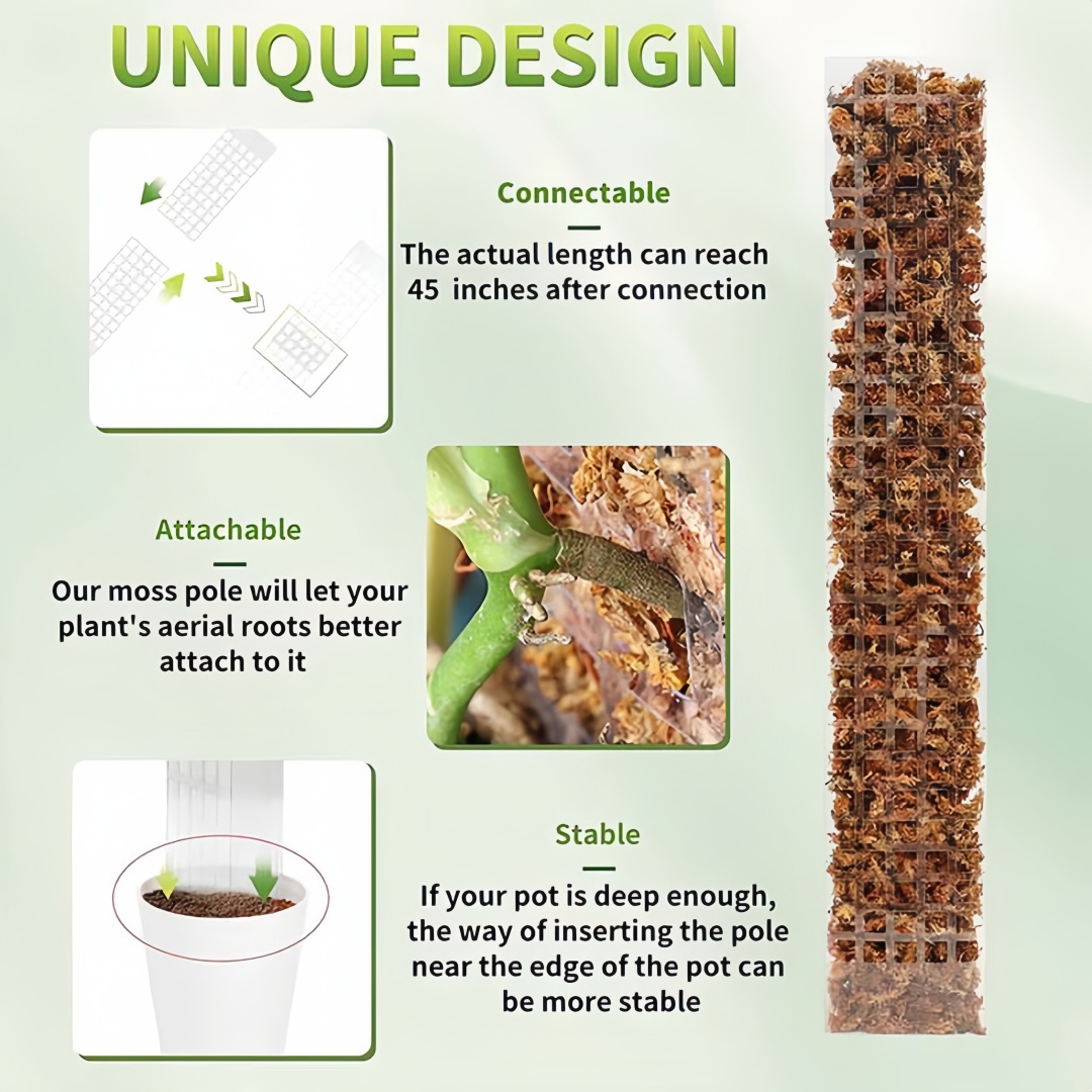 苔ポールプラスチック植物スタンド屋内登山植物ガーディアン家庭 - Sphagnum Moss Dry のレビューと価格
