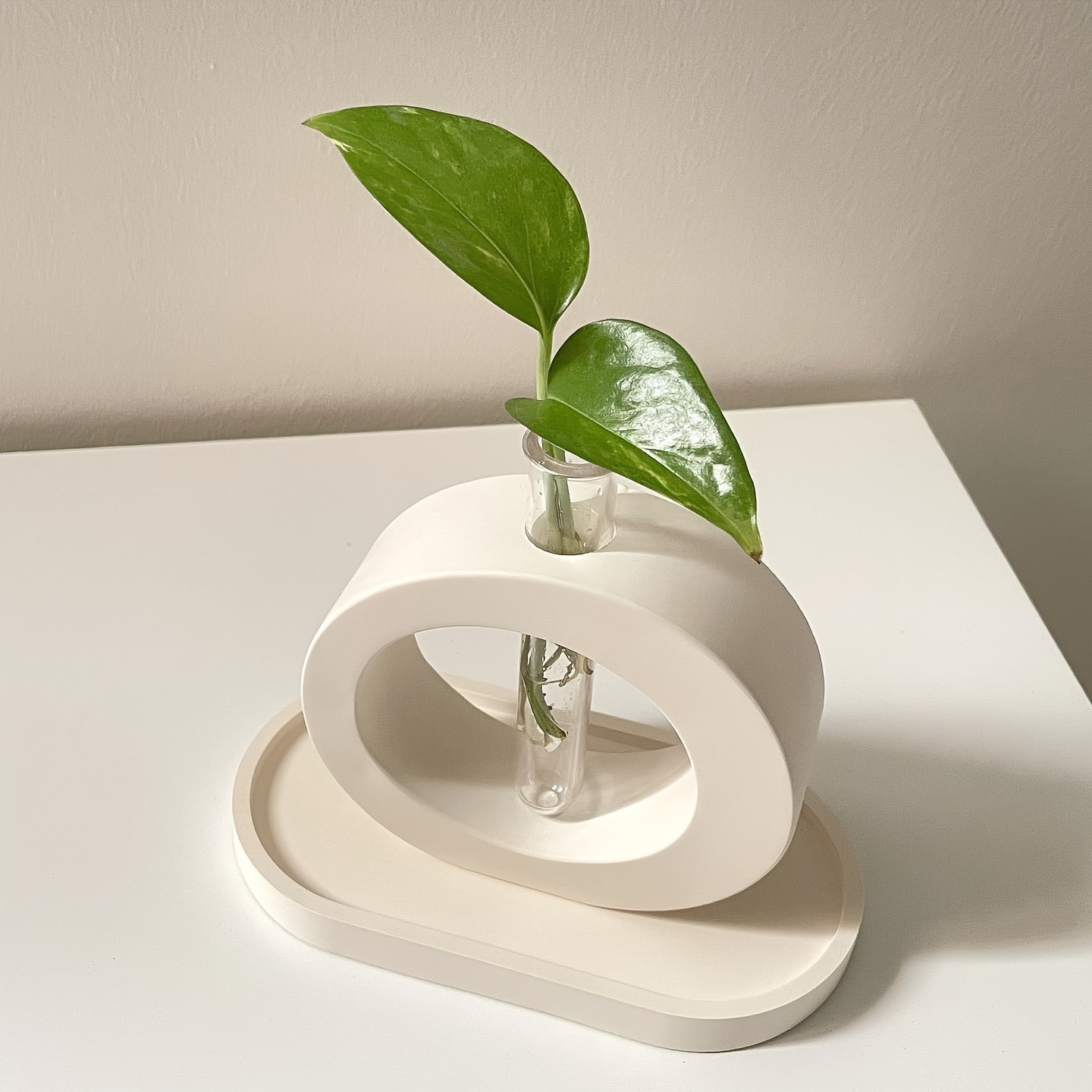 4 個花瓶シリコーン型クリスタルエポキシ樹脂水耕植物容器花瓶 - Propagation Station Vase のレビューと価格