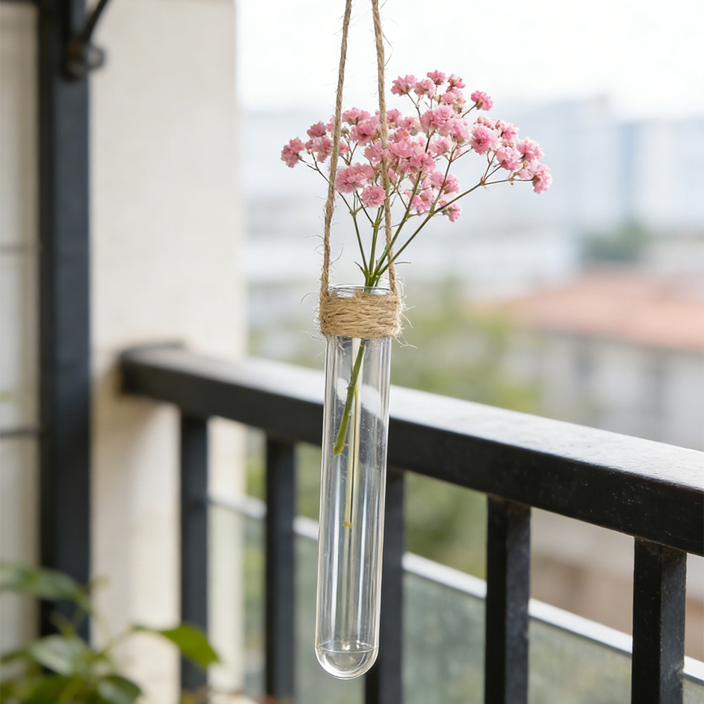 水耕栽培フラワーベース壁掛け試験管花瓶水耕栽培ホームオフィス - Propagation Station Vase のレビューと価格