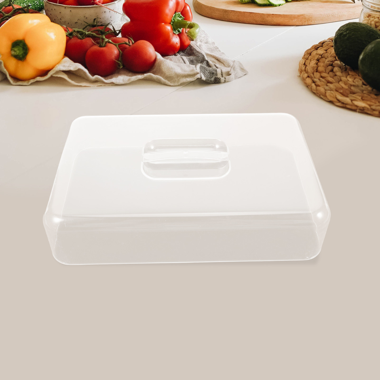 2個入り 透明アクリル製 長方形ケーキドーム 10.82イン - Plastic Dome Clear のレビューと価格