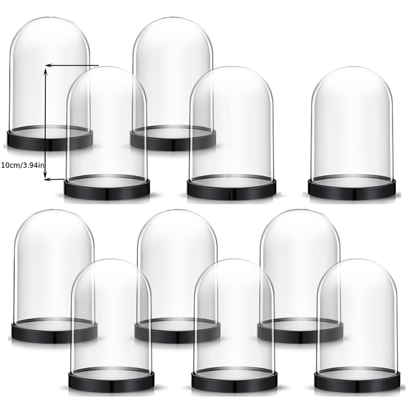 透明プラスチック製クリスマスオーナメントボールジャー、永遠の - Plastic Dome Clear のレビューと価格