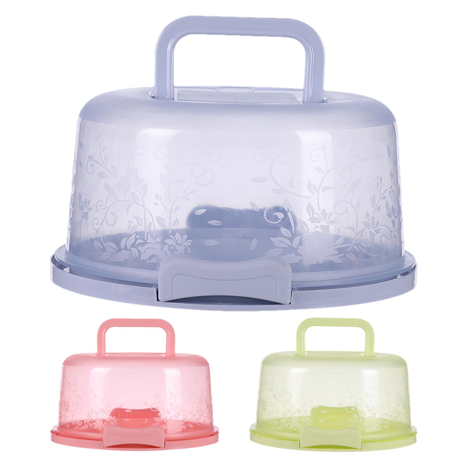 ケーキ容器 蓋付きケーキ容器 透明ドーム 再利用可能な密閉ボ - Plastic Dome Clear のレビューと価格