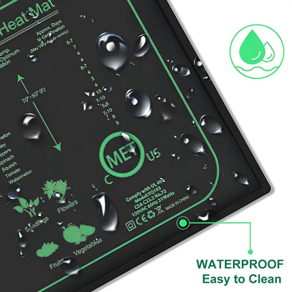 10/25/50 センチメートル苗ヒートマット屋内植物発芽防 - Heat Mat Seedling のレビューと価格