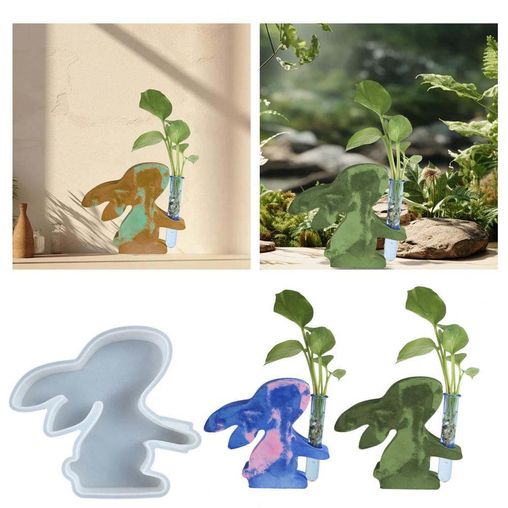 1個入りバニーフラワーベース型イースターDIY樹脂鋳造キット - Propagation Station Vase のレビューと価格