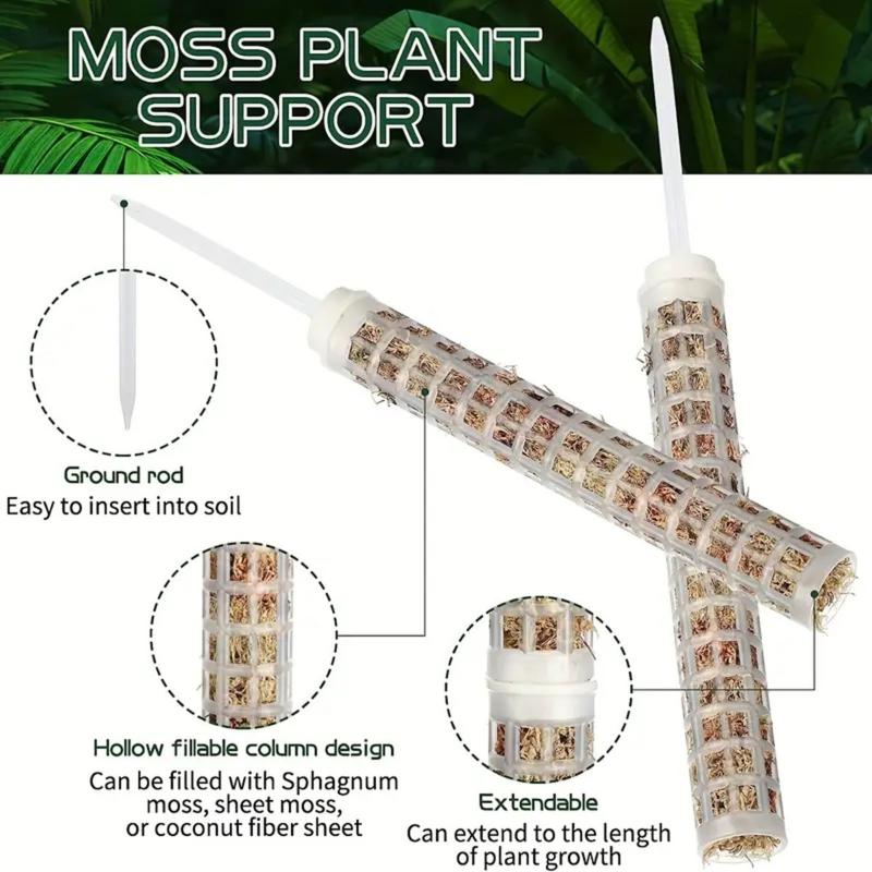 植物用クライミングフレーム 拡張可能な植物用モス支柱 2サイ - Sphagnum Moss Dry のレビューと価格