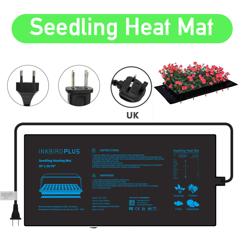 苗用防水種子マット,20.75x10cm,EU/us/uk/ - Heat Mat Seedling のレビューと価格