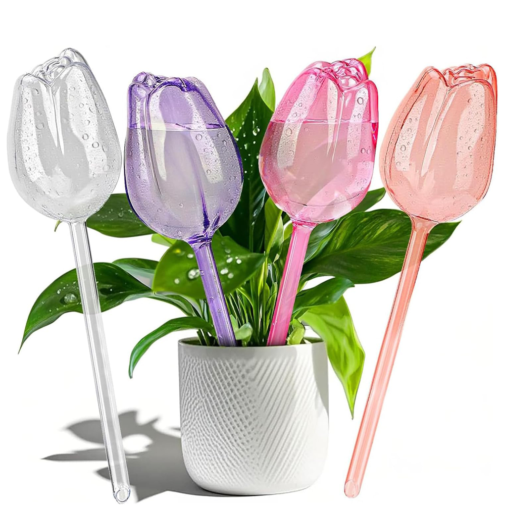 2/4個入り チューリップ型自動給水プランター、自動給水プラ - Self Watering Insert のレビューと価格
